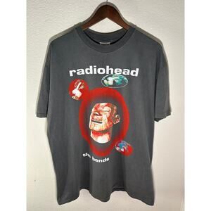 Radiohead "The Bends" 1995 Vintage Reprint Oneita Tag Single Stitch T-shirt